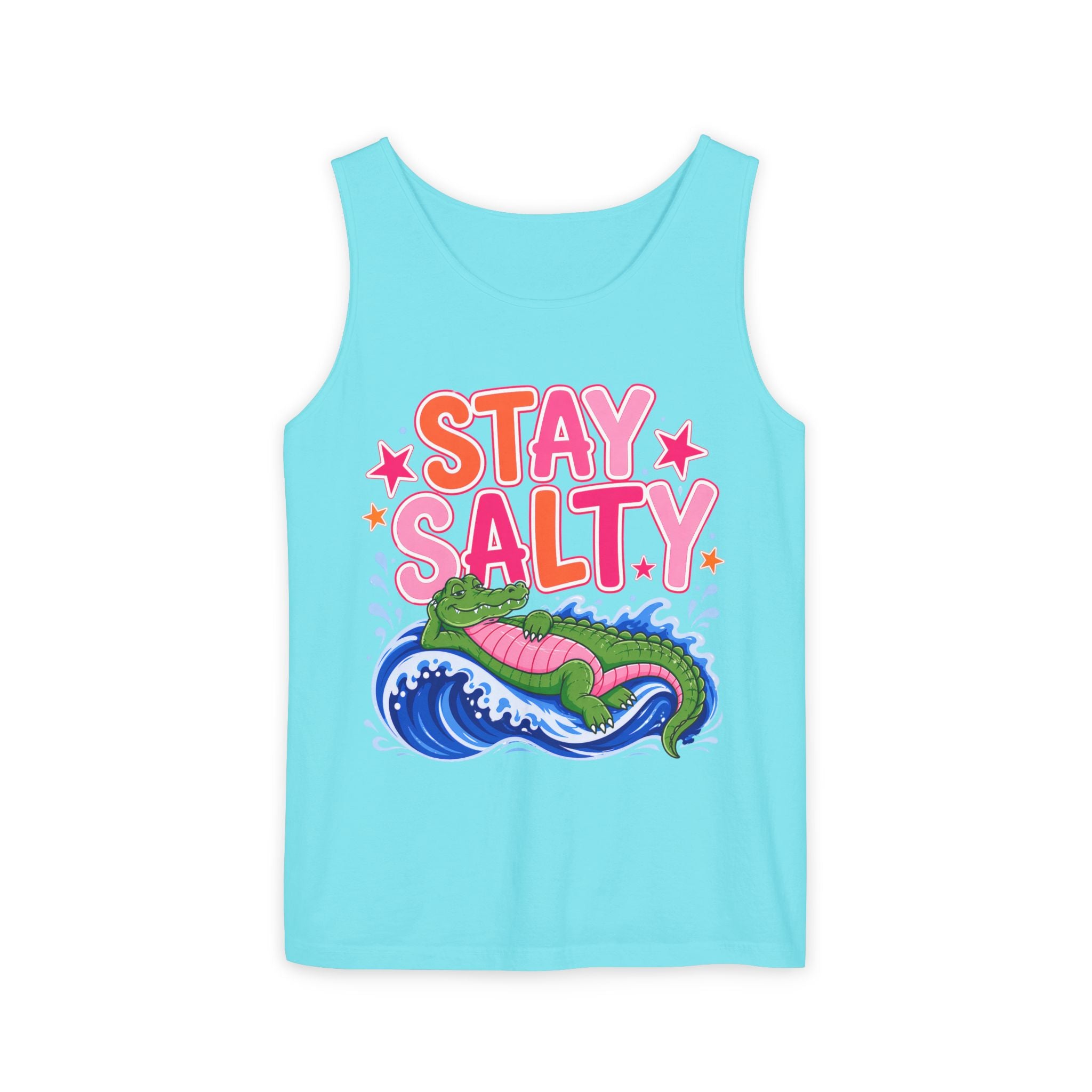 Stay Salty Alligator Tank Top