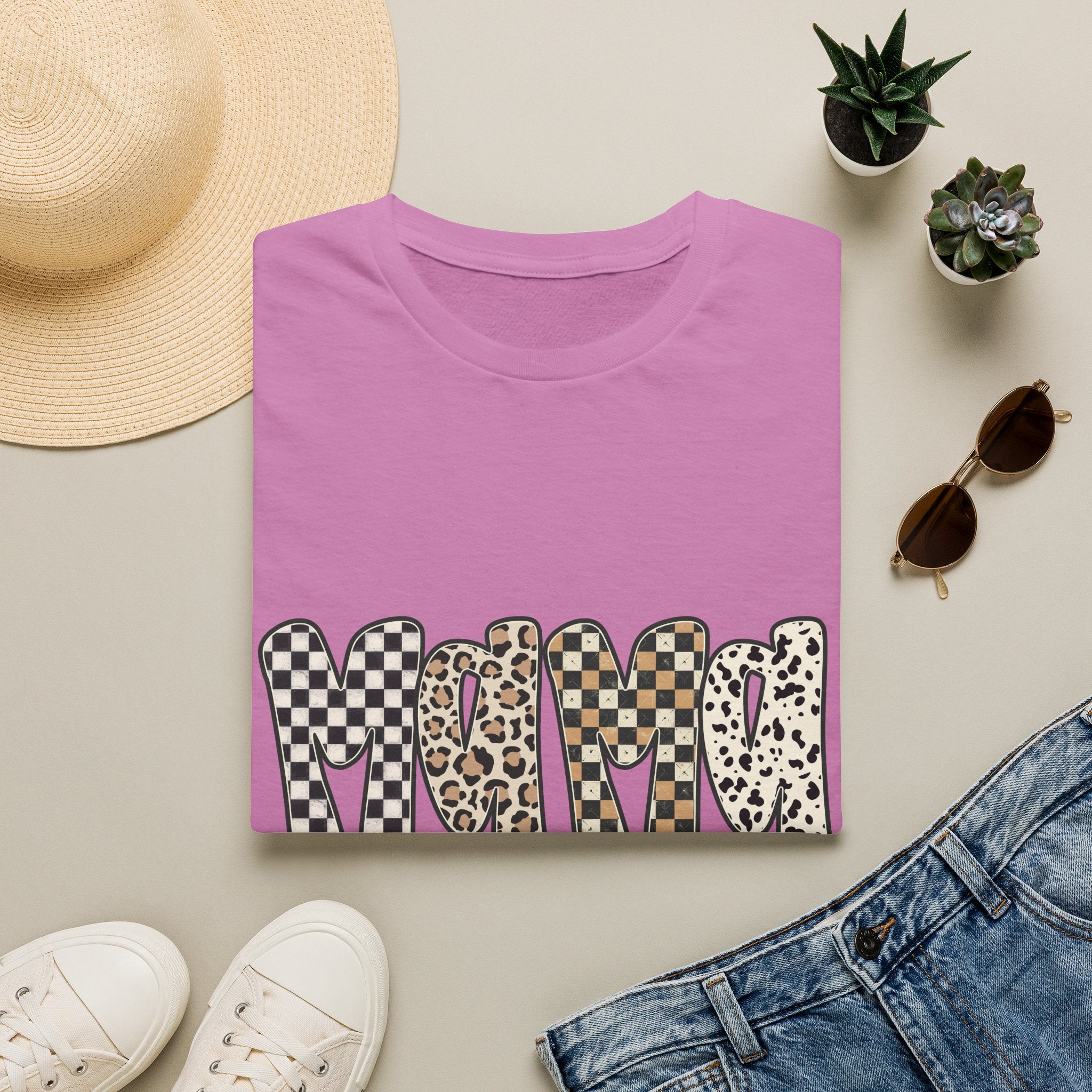 Mom Leopard & Checkerboard