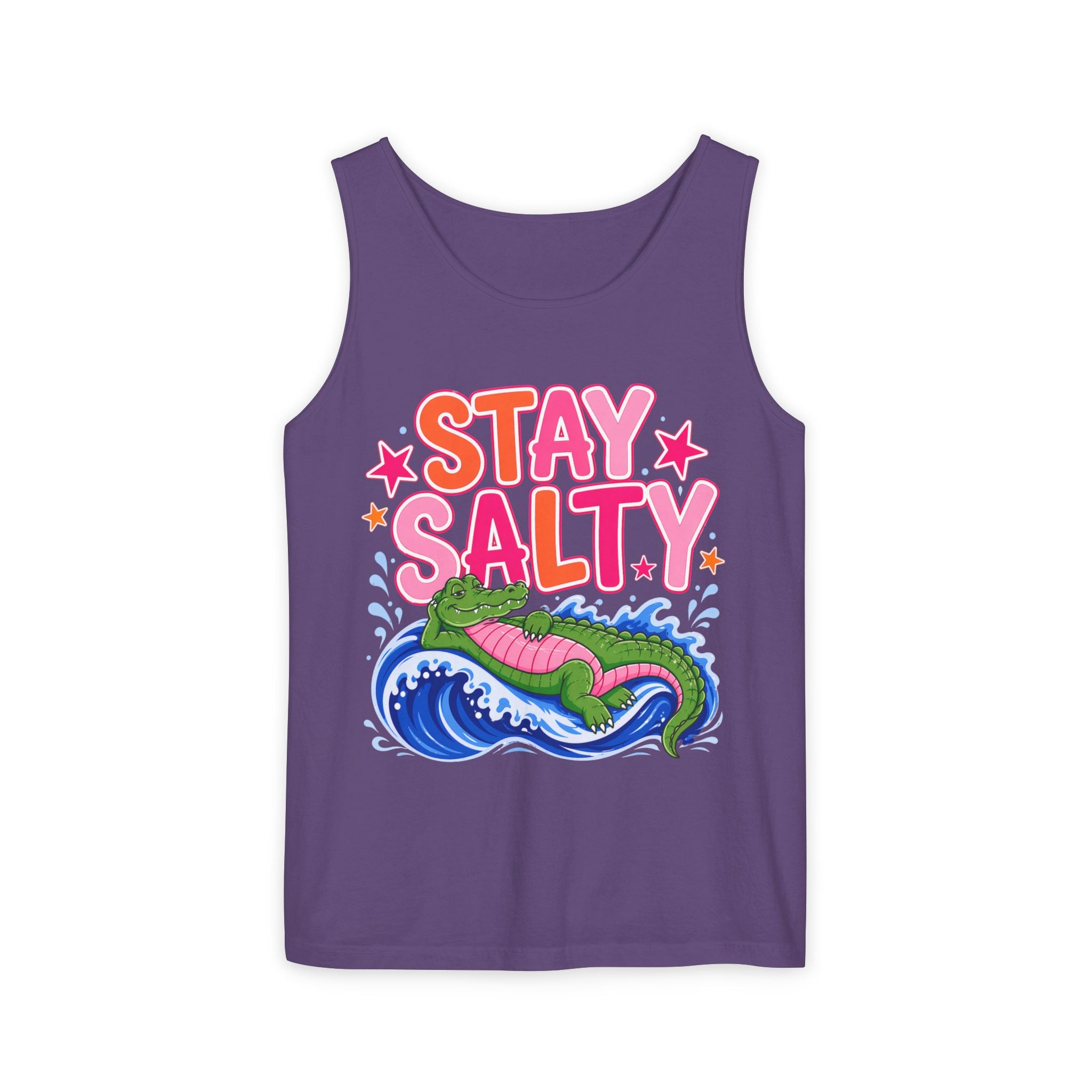 Stay Salty Alligator Tank Top