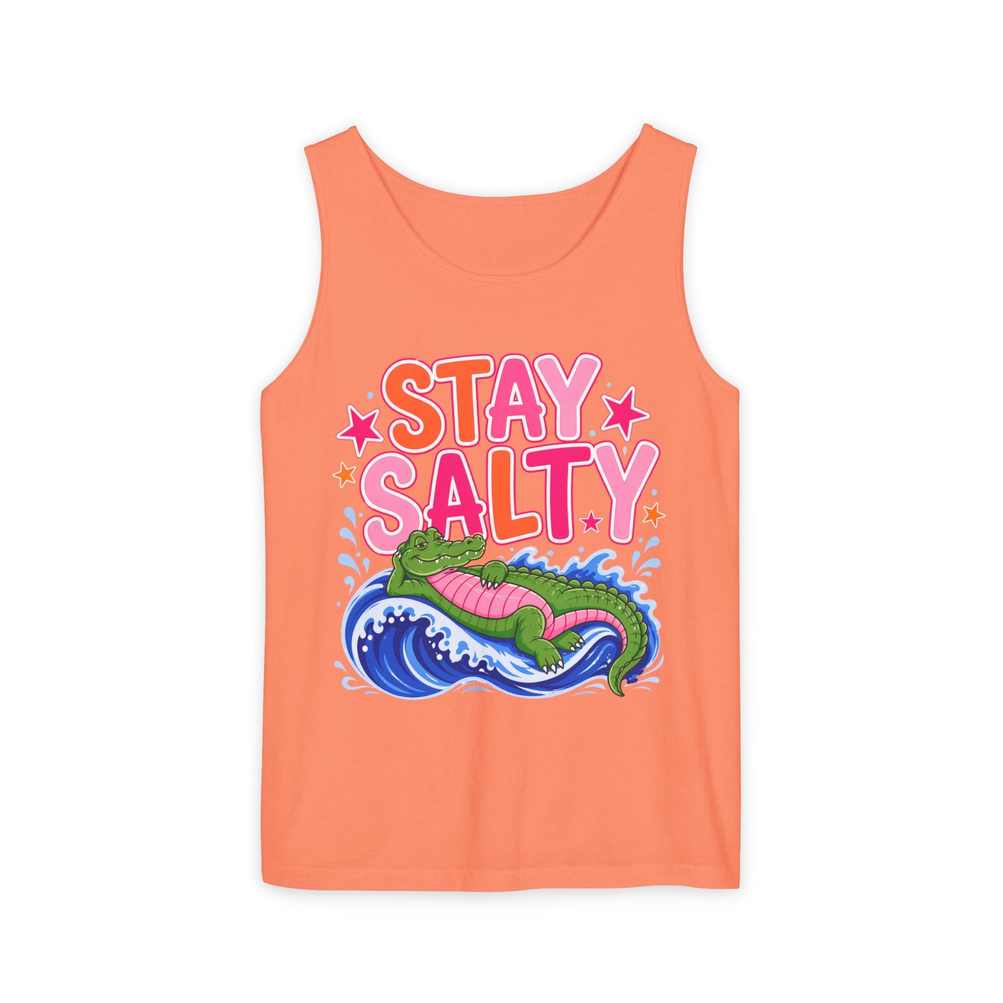 Stay Salty Alligator Tank Top