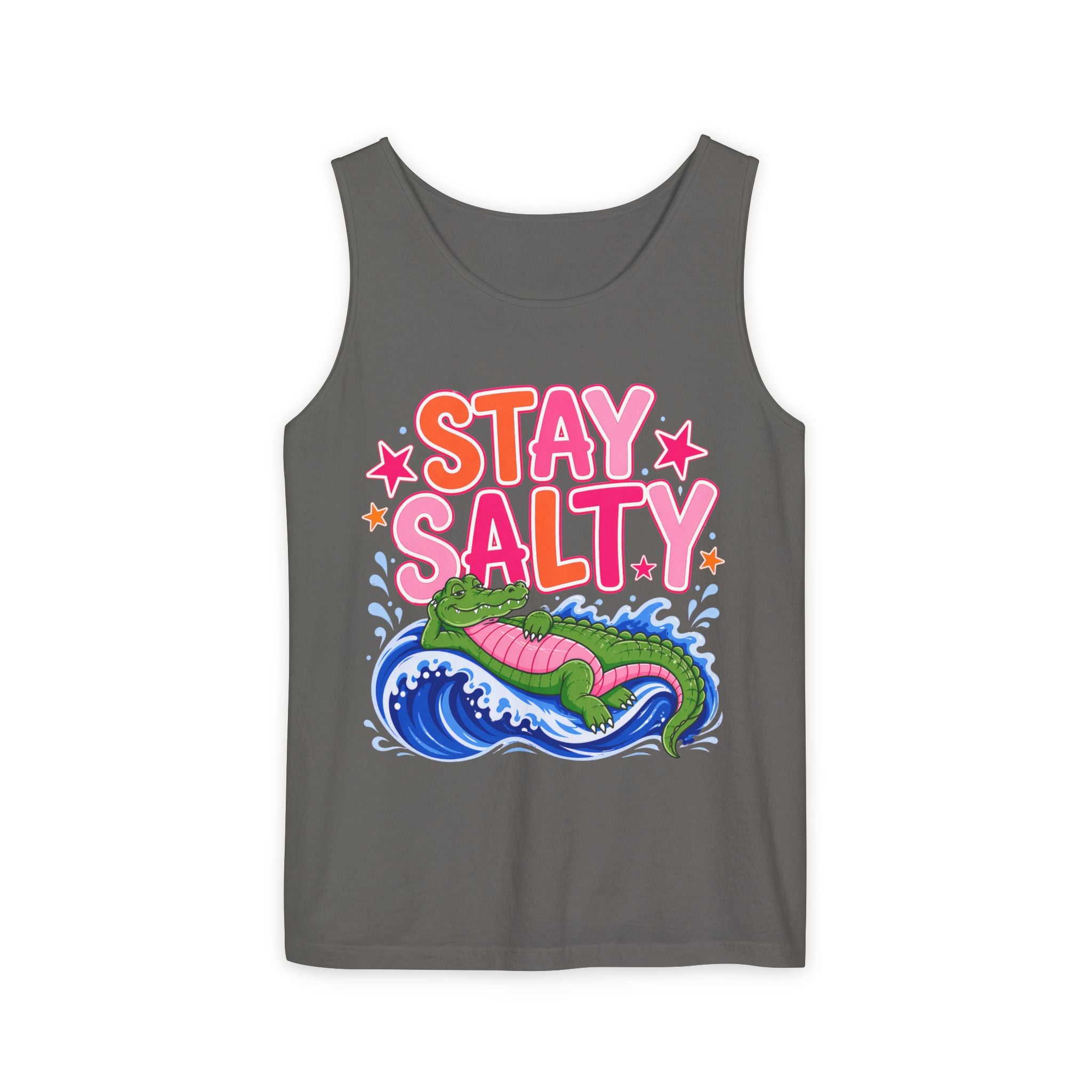 Stay Salty Alligator Tank Top