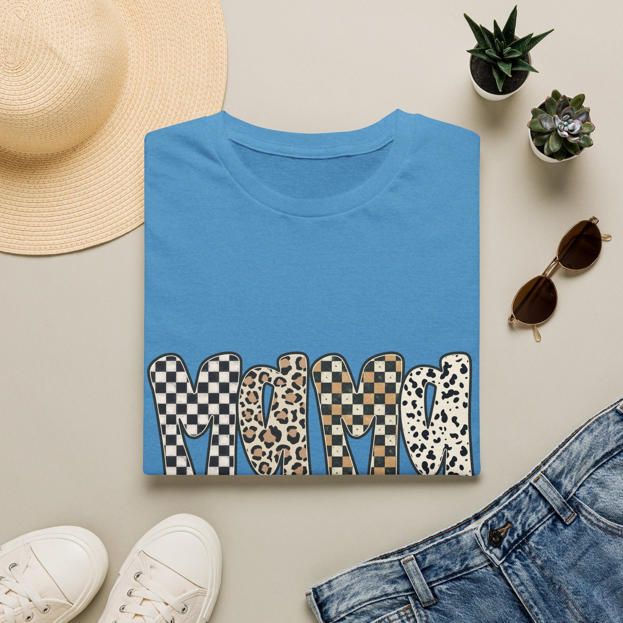 Mom Leopard & Checkerboard