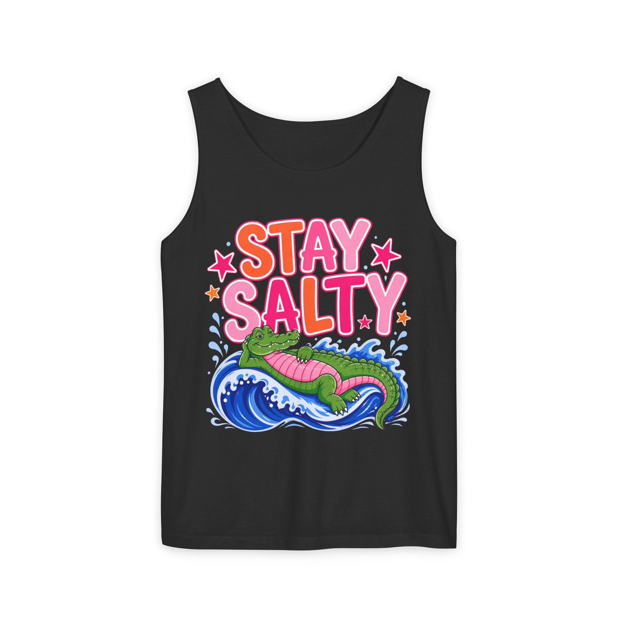 Stay Salty Alligator Tank Top