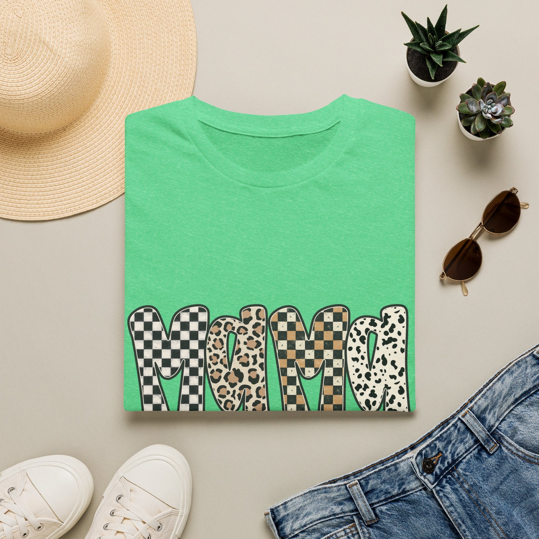 Mom Leopard & Checkerboard