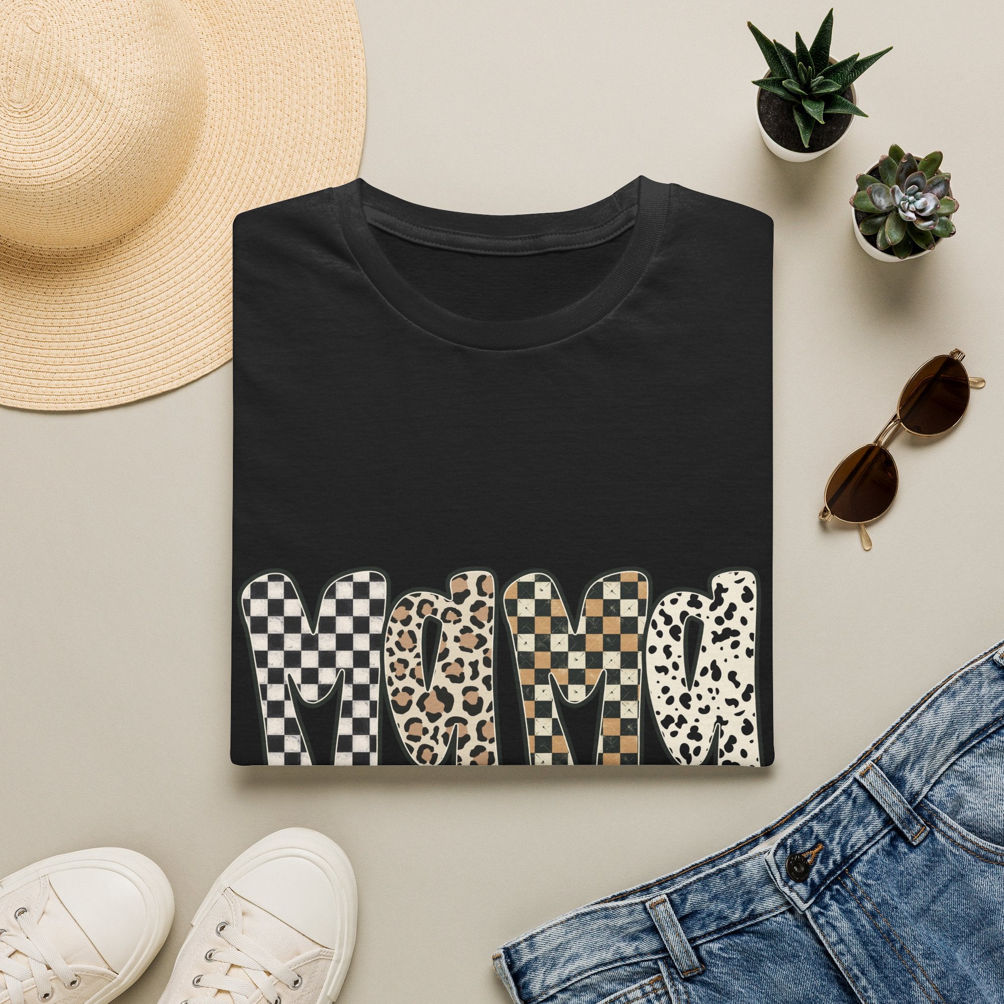 Mom Leopard & Checkerboard