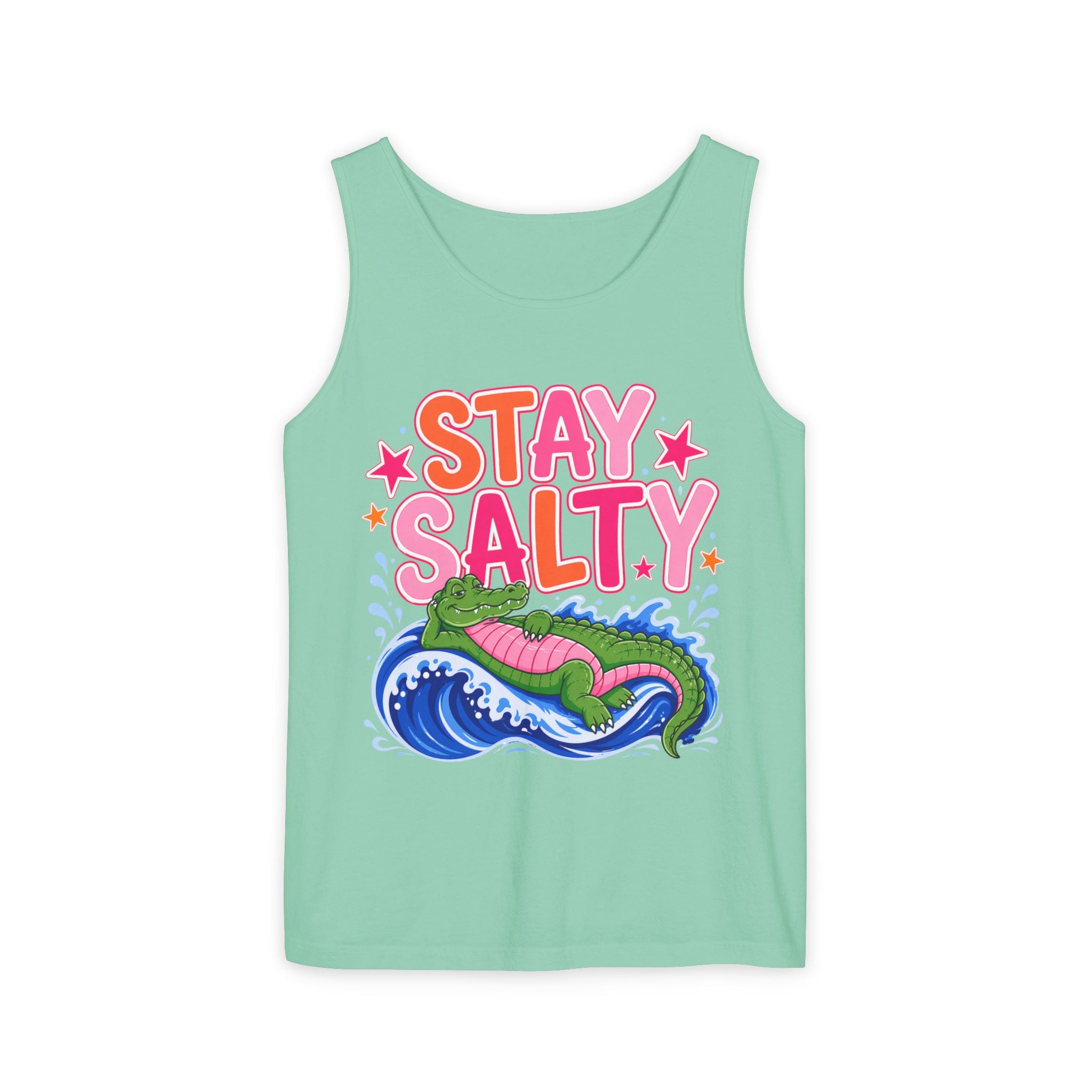 Stay Salty Alligator Tank Top